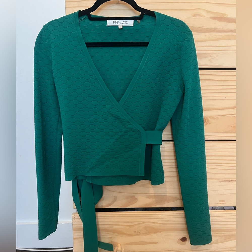 Diane von Furstenberg Wrap Top